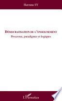 Télécharger le livre libro Démocratisation De L'enseignement